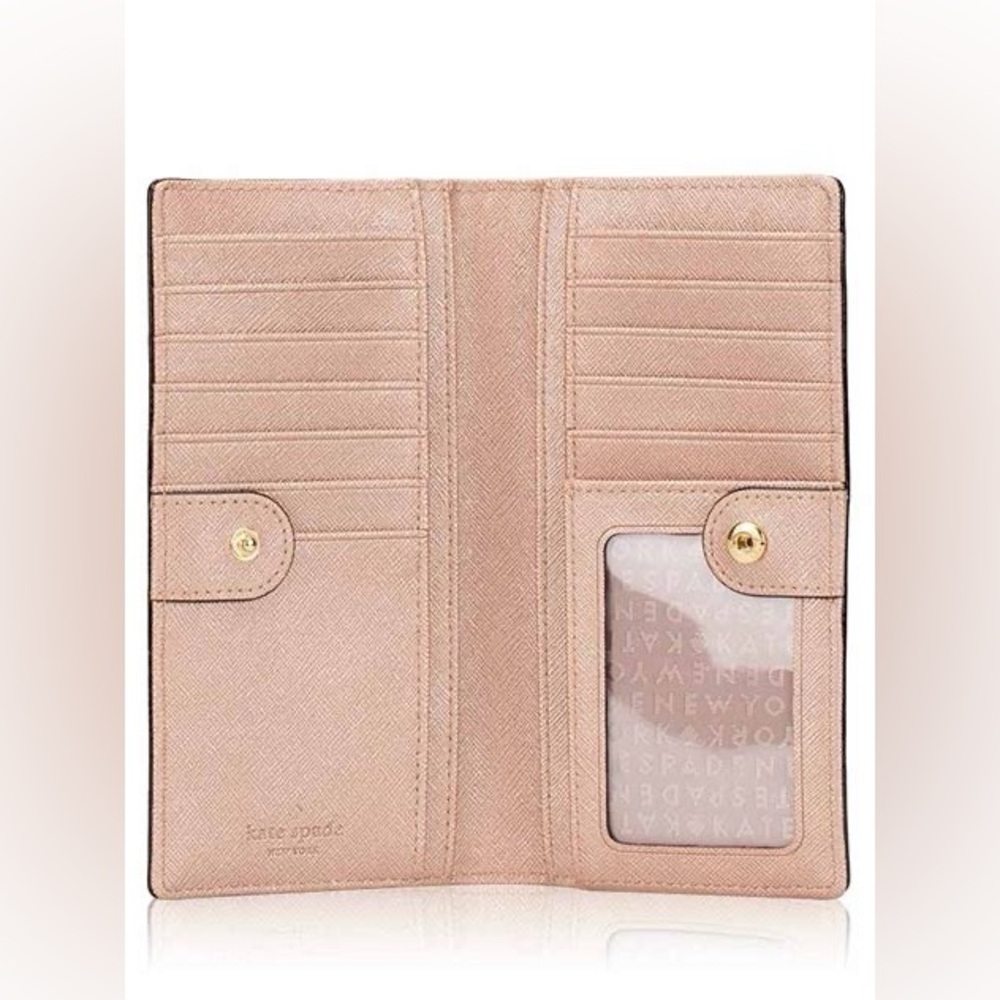 Kate Spade Saffiano Leather Wallet EUC